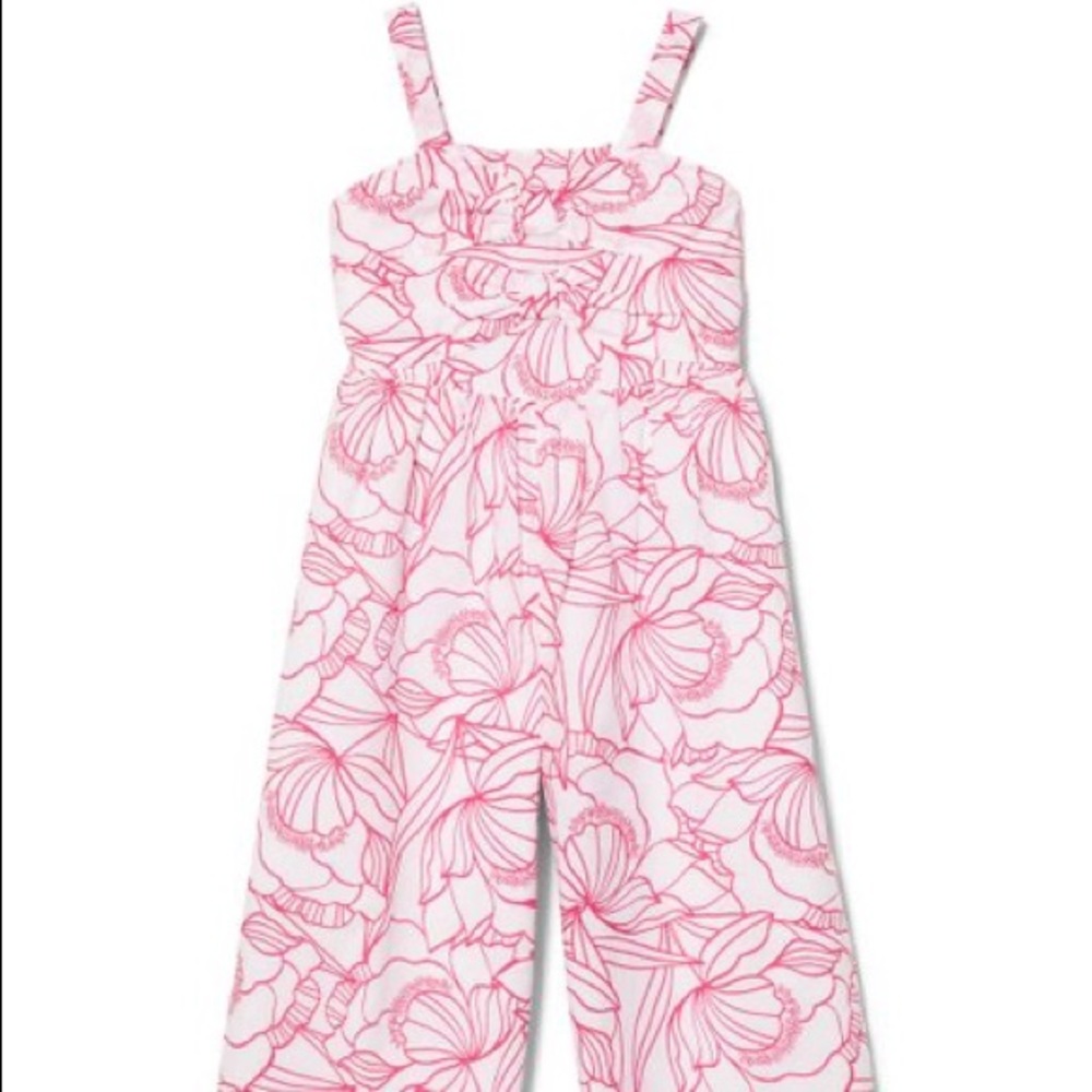 Janie and Jack Toddler Girls Jumpsuit